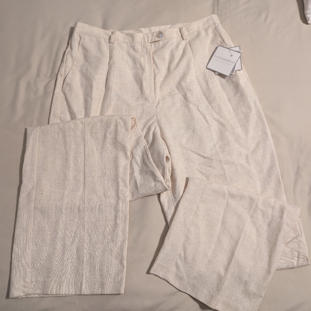 Sag Harbor harbor Women's Linen Pants